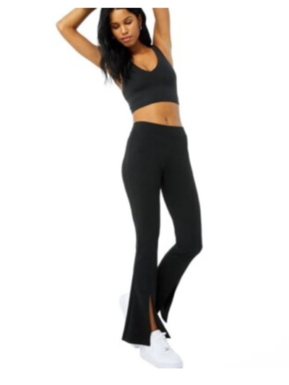 Alo Women's Black Flared Pants